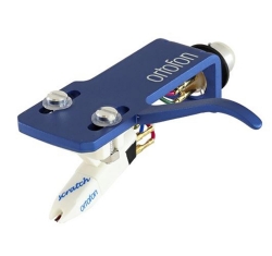 Ortofon OM SCRATCH WHITE Pre-Mounted on SH-4 Blue Headshell