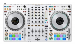 Pioneer DJ DDJ-FLX10-W Limited Edition White 4-Channel Serato DJ Pro & rekordbox Controller