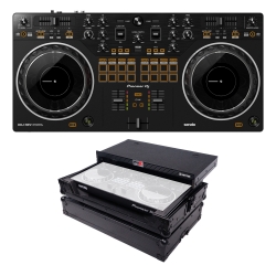 PIONEER DJ DDJ-REV1 Black Road Case Bundle