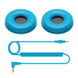 Check out details on HC-CP08-L BLUE EAR PADS & COILED CABLE Pioneer DJ page