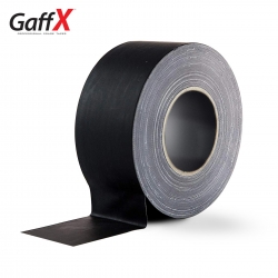 ProX XGF-360BLK Three-Inch Wide Matte Black GaffX Gaffers Tape 60 Yard Roll