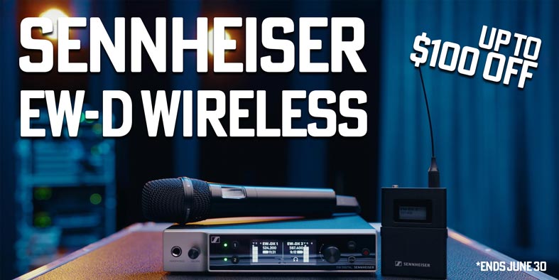 Sennheiser EW-D Promo