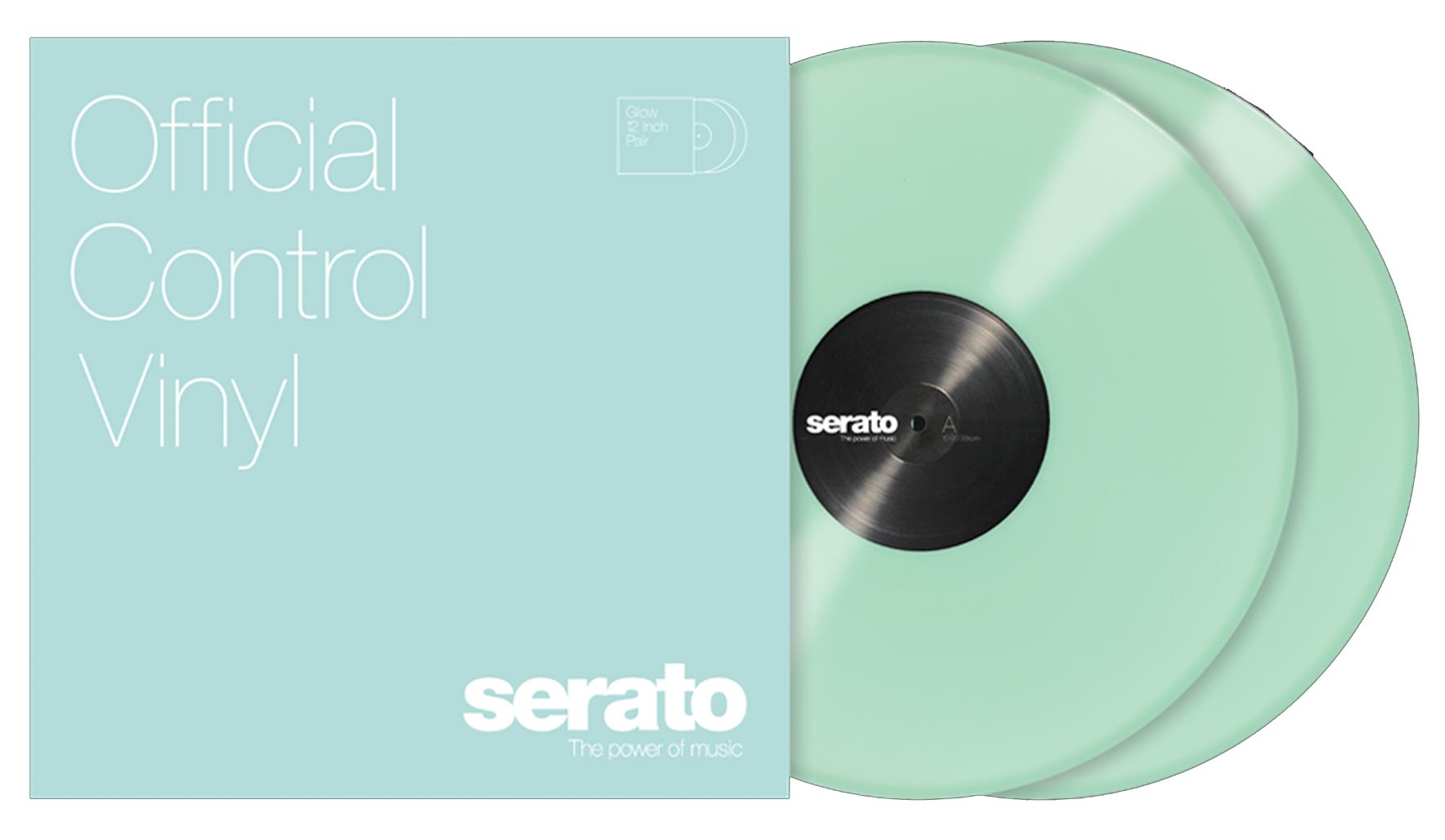 SERATO PRESSINGS SCV-PS-GID-OV Performance Series Glow-in-the-Dark PAIR | agiprodj