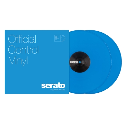 Serato Pressings SCV-NS-BLU12 Limited Edition Serato Neon Series Blue (Pair)