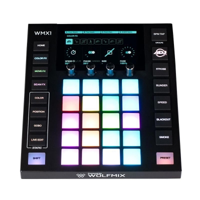 ADJ DJ Wolfmix W1 Compact Standalone DMX Controller WMX1