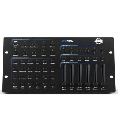 ADJ American DJ HEXCON 36-Channel DMX Controller for HEX RGBAW+UV LED Fixtures