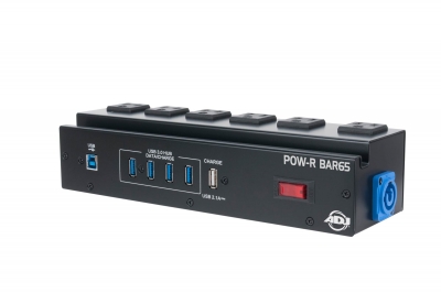 ADJ American DJ POW-R BAR 65 Utility Power Block with Six Surge-Protected AC Power Sockets