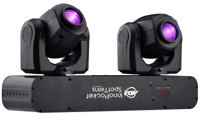 AMERICAN DJ Inno Pocket Spot Twins Compact Dual LED Moving Head Effect