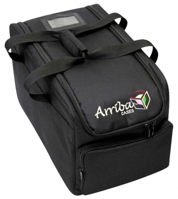 ARRIBA AC410 Soft Padded Nylon Bag Case for SlimPAR 64 Lighting