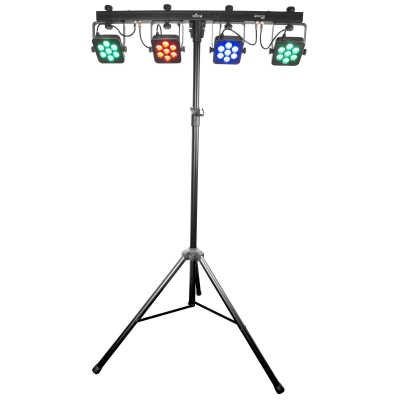 CHAUVET DJ 4BAR TRI USB Portable Wirelesss DMX LED Wash Lighting System