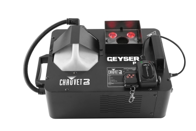 CHAUVET DJ GEYSER P4 Vertical Fog Machine Cryo Like Effect with RGBA+UV LED Illumination