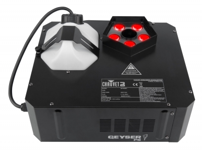 Chauvet DJ Geyser P5 RGBA+UV LED Pyrotechnic-Like Effect Fog Machine