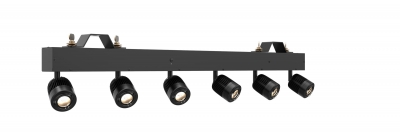 Chauvet DJ PINSPOT BAR High-Output Bar with Six Independent LED Pinspots