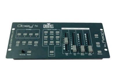 Chauvet DJ OBEY 4 Compact DMX-512 Controller for RGBA LED Fixtures