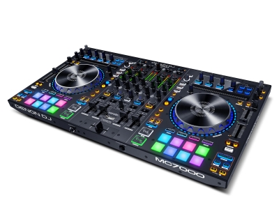 DENON DJ MC7000 Four-Channel Serato DJ Controller with Dual USB Interfaces
