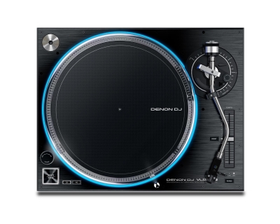 DENON DJ VL12 PRIME Professional Direct Drive High Torque Turntable with LED Platter