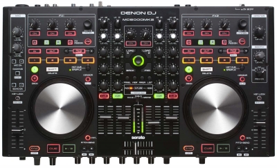 DENON DJ MC6000 MK2 Digital Mixer and Controller with Full Version Serato DJ Software