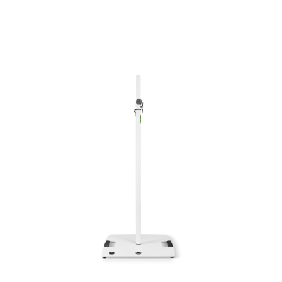 Gravity GLS431W Lighting Stand with Square Steel Base - White