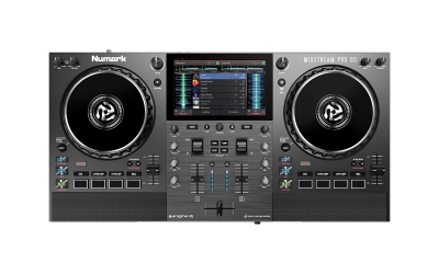 Numark Mixstream Pro GO Battery-Powered Standalone Streaming DJ Controller