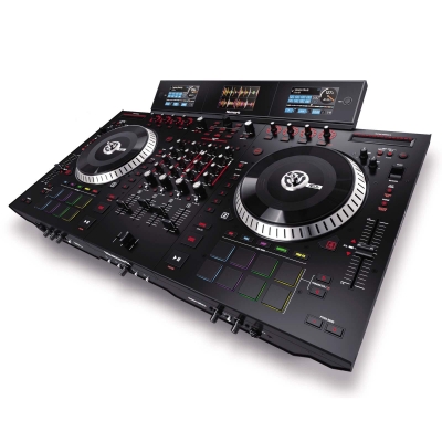 NUMARK NS7III 4-Deck Serato DJ Controller with 3-Screen Display