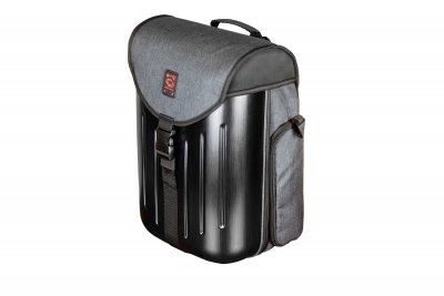 Odyssey BHS12BPCHA Battle Pack Hard Shell DJ Backpack In Charcoal Black