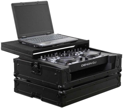 Odyssey FRGSDNMC36000BL Black Label Flight Case for Denon MC6000 & MC3000