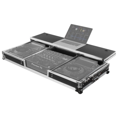 ODYSSEY FZGSDJMA9CDJW Flight Case with Wheels for DJM-A9 and CDJ-3000 or Similar Size