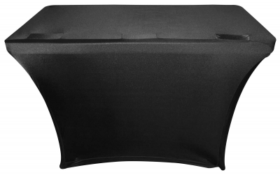 Odyssey SPATBL4BLK Scrim Werks 4' Table Slip Screen - Black