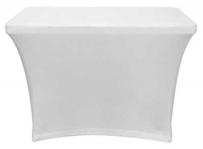 Odyssey SPATBL4WHT Scrim Werks 4' Table Slip Screen - White