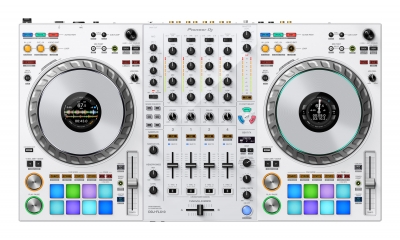 Pioneer DJ DDJ-FLX10-W Limited Edition White 4-Channel Serato DJ Pro & rekordbox Controller