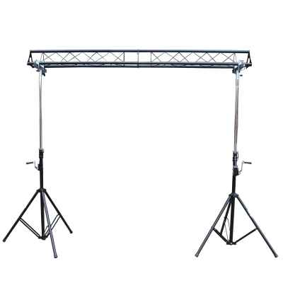 PROX T-LS35C 10' High Lighting System Triangle Truss with Crank Up System 5-10-15' Width