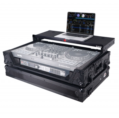 ProX XS-DDJFLX10WLTBL Road Case for Pioneer DDJ-FLX10 DJ Controller Black on Black