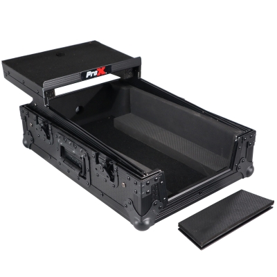 ProX XS-DJMS11LTBL Flight Case for Pioneer DJM-S11 Mixer Black on Black