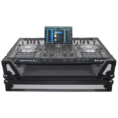 ProX XS-PRIME4 WGB Gray/Black Flight Case with Wheels for Denon Prime 4