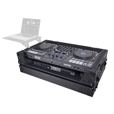 ProX XS-RANEFOURWBL Black Road Case For Rane Four DJ Controller