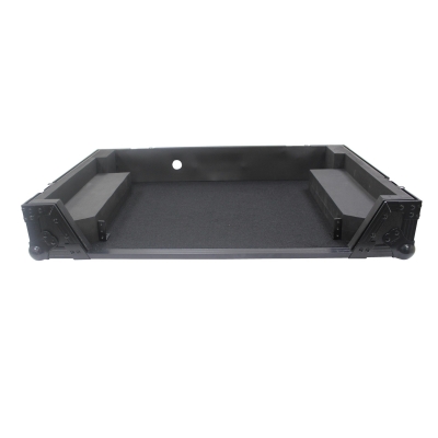 PROX XS-RANEONE WBL Flight Case For RANE ONE DJ Controller with 1U Rack and Wheels - Black/Black