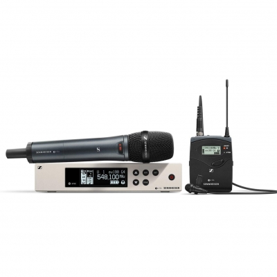 Sennheiser EW 100 G4-ME2 835-S-A1 Wireless Lavalier-Vocal Combo Set