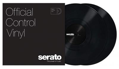 Serato Pressings SCV-PS-BLK-OJ Performance Series Black Vinyl - Pair