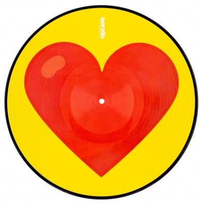 SERATO SCV-PS-EMJ-3 Emoji Series Control Vinyl - #3 Donut/Heart