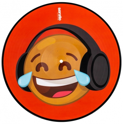 SERATO SCV-PS-EMJ-4 Emoji Series Control Vinyl - #4 Thinking/Crying