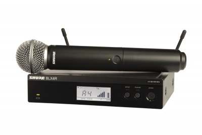 Shure BLX24R/SM58-H9 Rackmount Handheld Wireless System 512-542 MHz