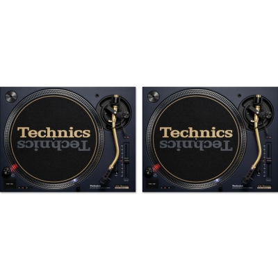 (2) Technics 1200 50th Anniversary Limited Edition Turntable BLUE - Pair