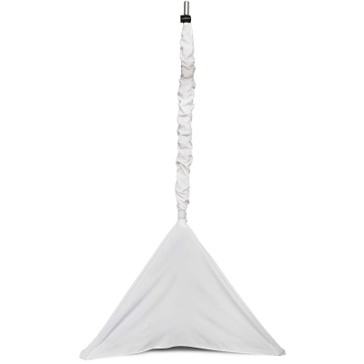 ULTIMATE SUPPORT USDJ-PSW-T White Tall Pole Sleeves and Skirt Tripod Covers - PAIR