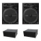 Pioneer DJ 2 PIONEER PLX-CRSS12 + Free Black Cases Bunde