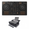 Pioneer DJ DDJ-FLX4 + X-DDJFLX4LTBL CASE BUNDLE