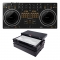 Pioneer DJ DDJ-REV1 Black Road Case Bundle